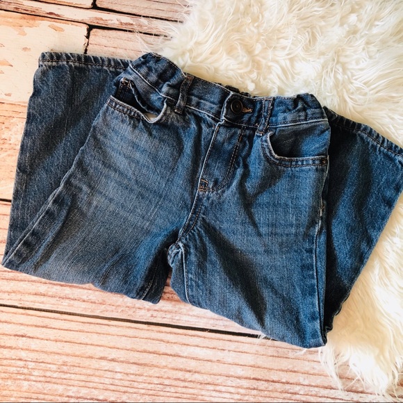 The Children’s Place Dark Wash Straight Jeans - 3T - Picture 3 of 4